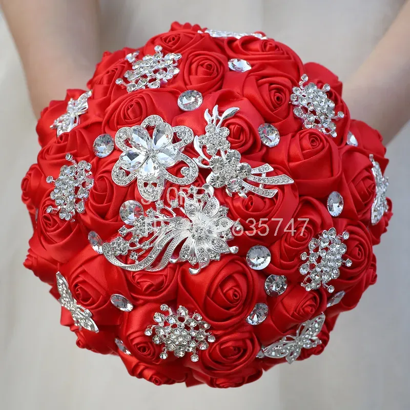 Wedding Supply Wholesale - Europese Amerikaanse Bruiloftsbenodigdheden Strass Bruid Simulatie
