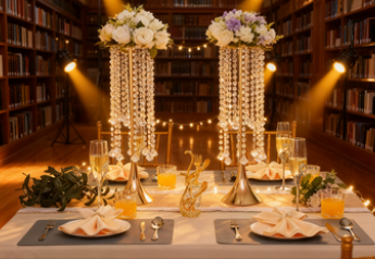 Centerpiece Vase Tall - 15 stuks) 60 cm hoog) hoge