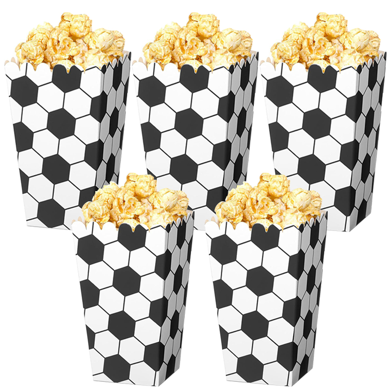 Wedding Supply.Box - 6/18 Stuks Voetbal Popcorn Dozen Voetbal