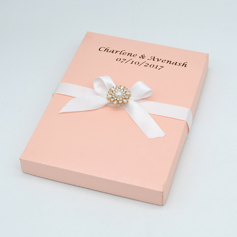 Wedding Supply.Box - Custom Laser Gesneden Huwelijksuitnodiging Doos Uitstekende