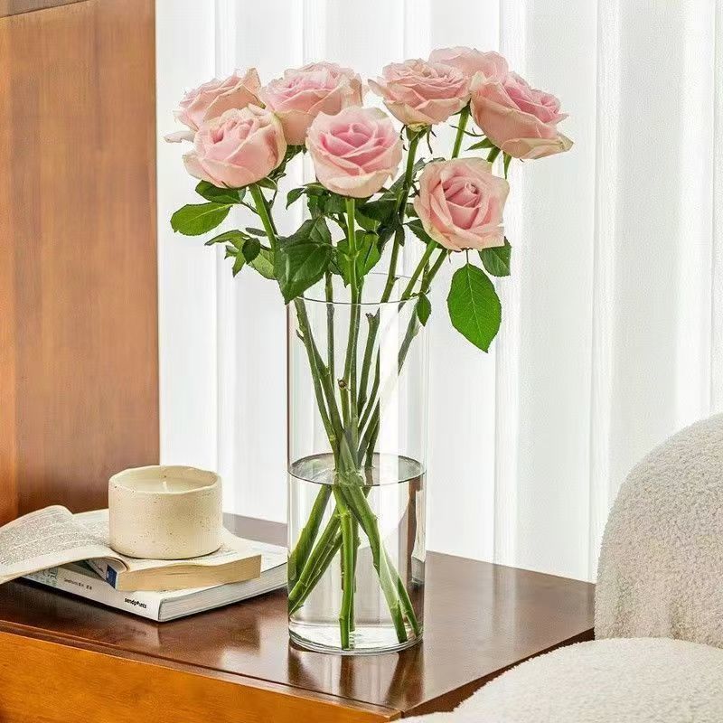 Acryl heldere cilinder bloemen - Centerpiece Vase Tall recensie en prijs