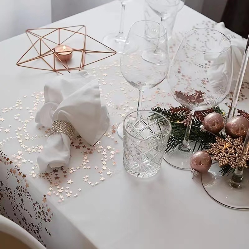 Party Tafelloper Polyesterveze - Table Runner Sequin recensie en prijs