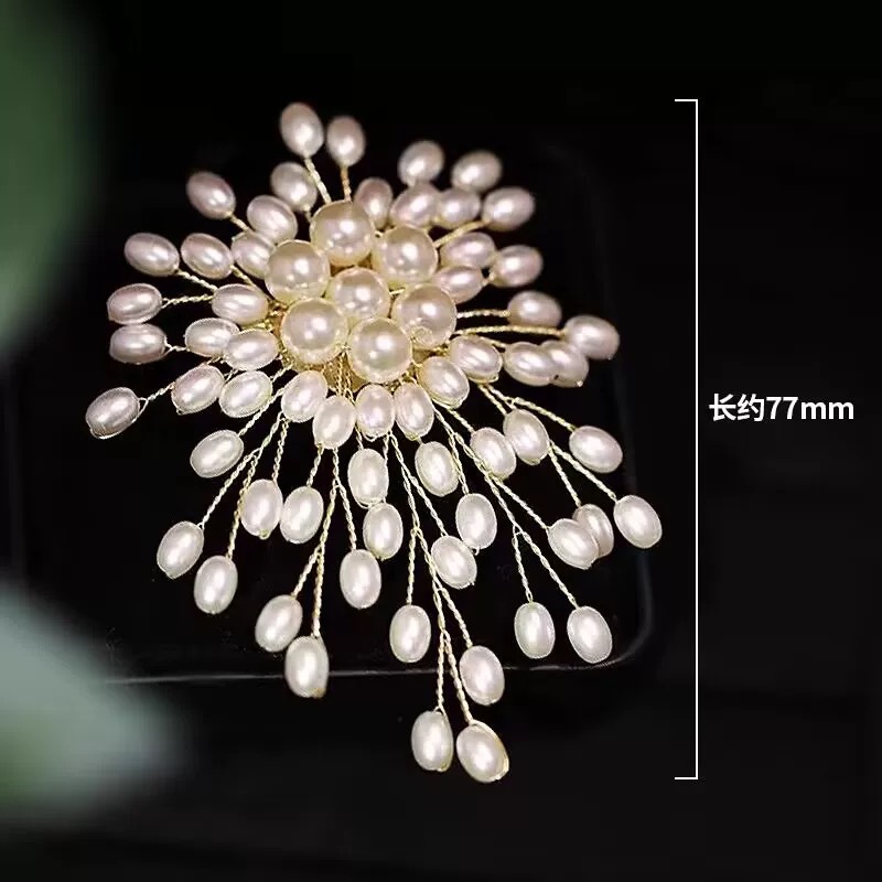 Parels broche voor elegante vr - Suit Supply Wedding Party recensie en prijs