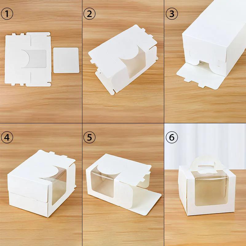 10 stuks taartdoos met helder  - Wedding Supply.Box recensie en prijs