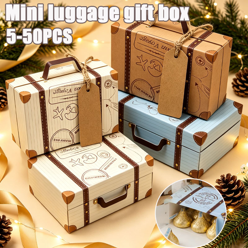 5-50 stuks mini koffertjes cad - Wedding Supply.Box recensie en prijs
