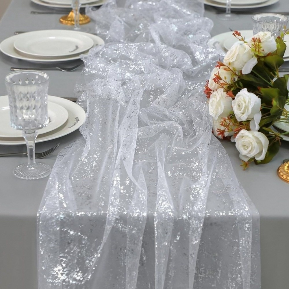 Decoratieve tafelloper van met - Table Runner Sequin recensie en prijs