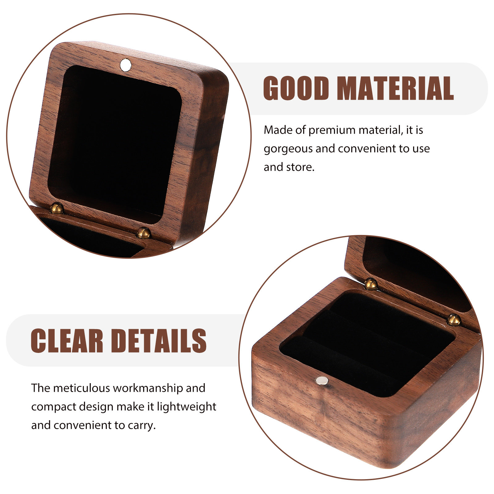 Luxe houten ringendoos, een ve - Wedding Solution recensie en prijs