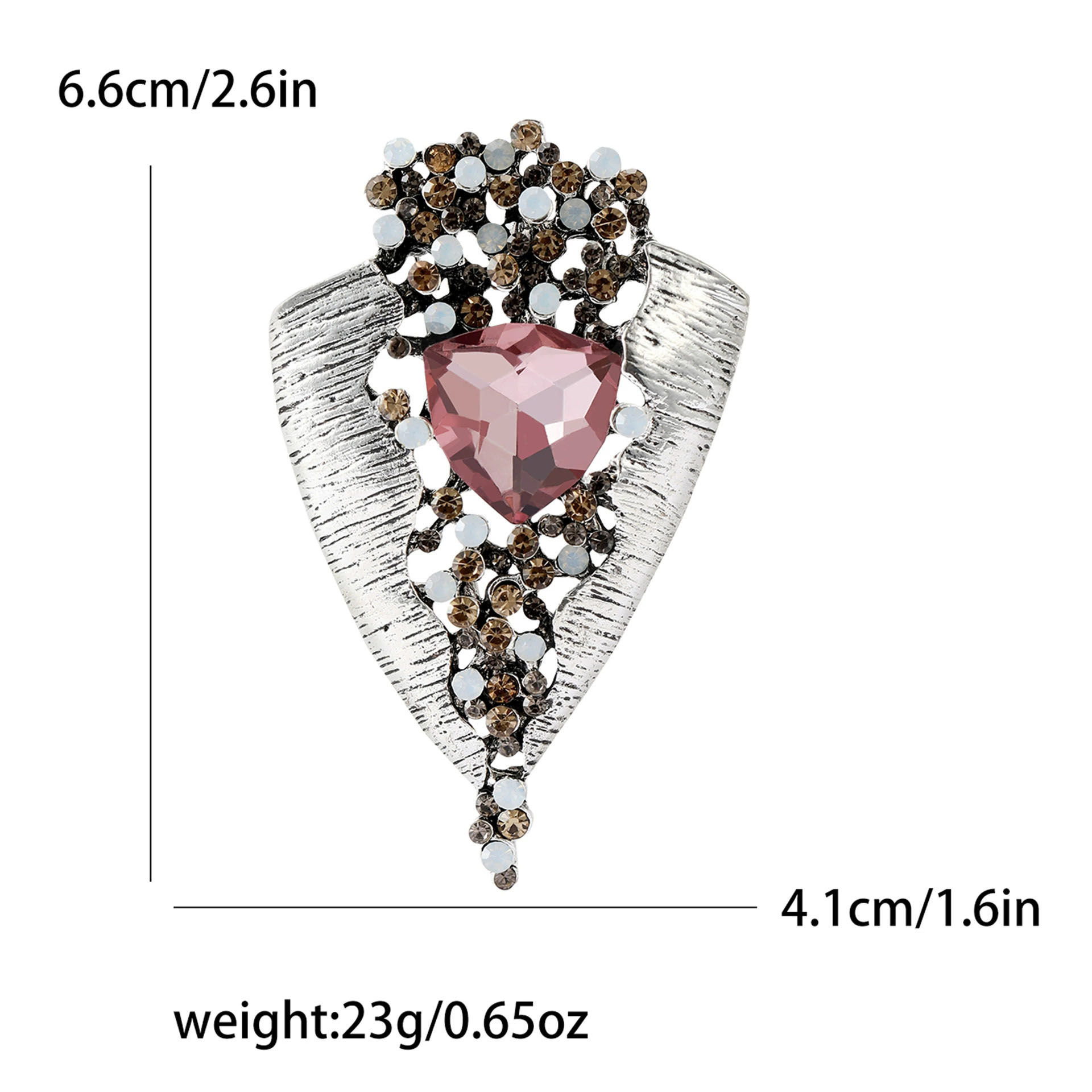 Vintage creatieve broche, hoog - Suit Supply Wedding Party recensie en prijs