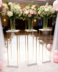 12 stks) Elegante hoge gouden  - Centerpiece Vase Tall recensie en prijs