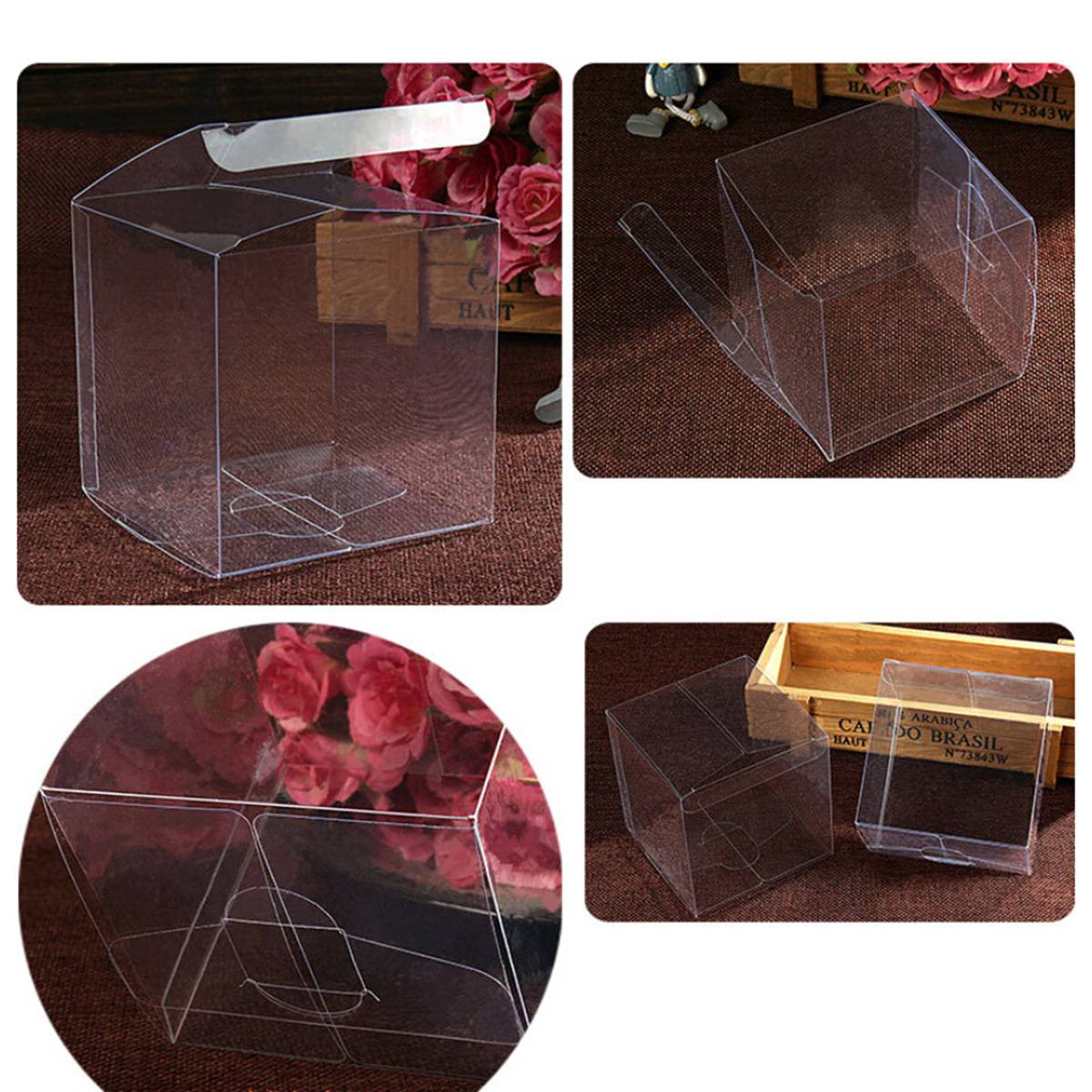 50 stuks doorzichtige PVC plas - Wedding Supply.Box recensie en prijs