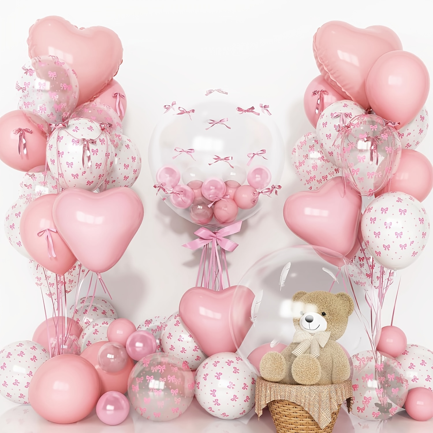 34 stuks transparante hartvorm - Wedding Supply In Bulk recensie en prijs