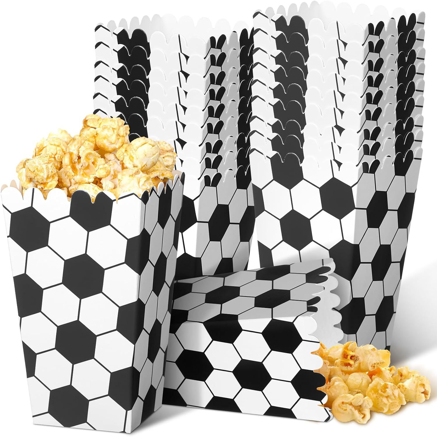 6/18 Stuks Voetbal Popcorn Doz - Wedding Supply.Box recensie en prijs