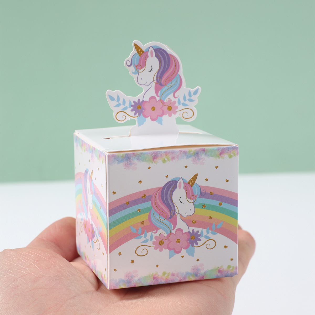12/24 stks Eenhoorn 3D Papier  - Wedding Supply.Box recensie en prijs