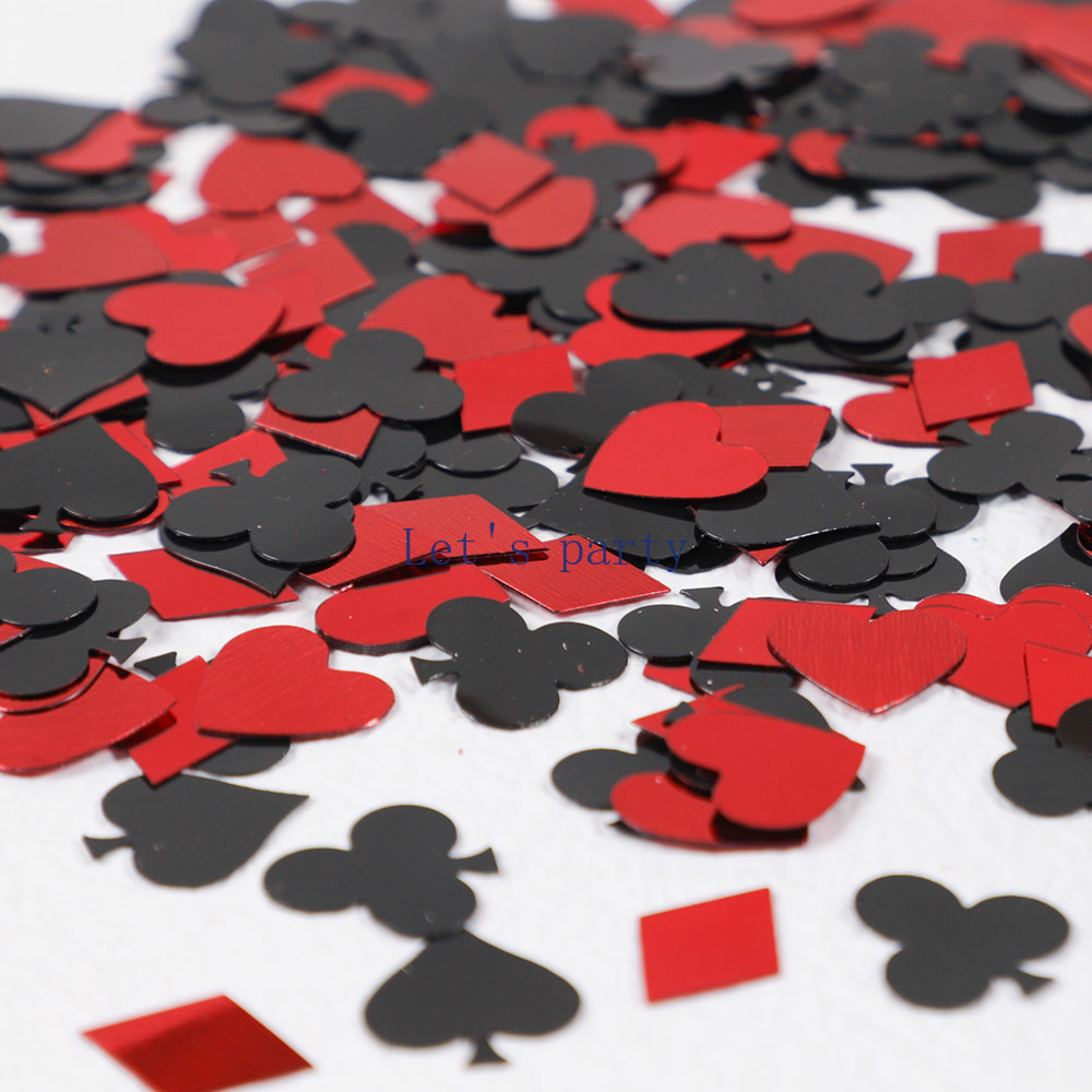15 g/zak Casino Las Vegas Poke - Table Runner Sequin recensie en prijs