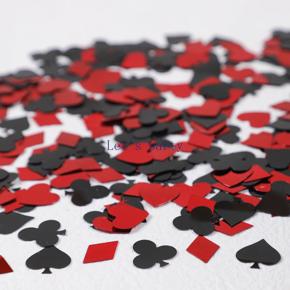 15 g/zak Casino Las Vegas Poke - Table Runner Sequin recensie en prijs