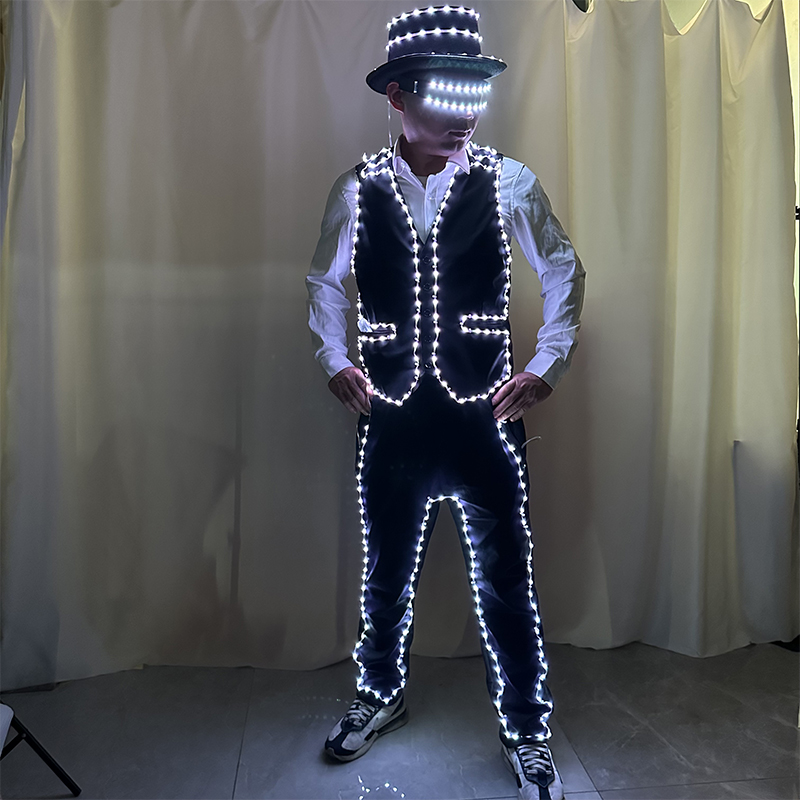Full Color LED-kostuum Lichtge - Suit Supply Wedding Party recensie en prijs